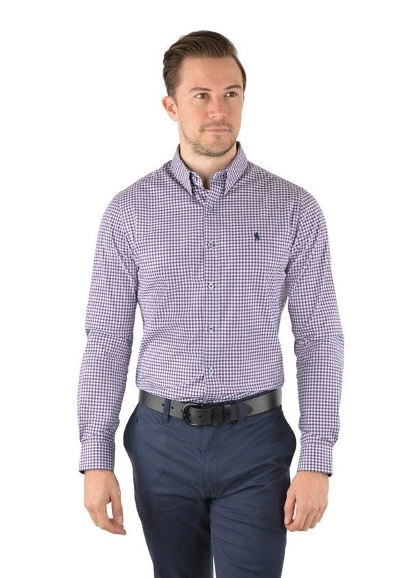 Thomas Cook Mens Burton Check Tailored Shirt 1 Thomas Cook Mens Burton Check Tailored Shirt