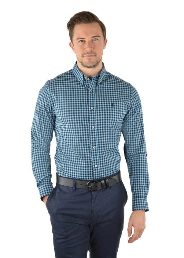 Thomas Cook Mens Norton Check Tailored Shirt 1 Thomas Cook Mens Norton Check Tailored Shirt