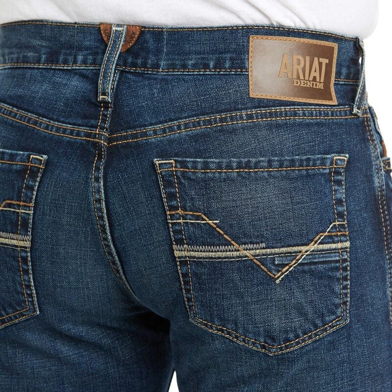 Ariat Mens M8 Stretch Rial Straight Jean - Image 2