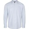 Gloweave Mens Square Textured Long Sleeve Shirt - Silver