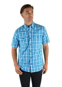 Thomas Cook Mens Parnell Check 2 Pocket Shirt