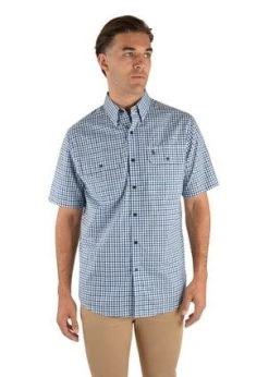 Thomas Cook Mens Denham Check 2 Pocket Shirt
