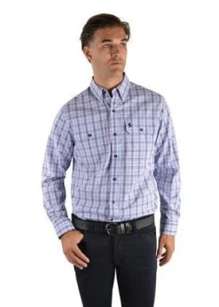 Thomas Cook Mens Rundel Check 2 Pocket Shirt