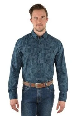 Pure Western Mens Adams Print Shirt