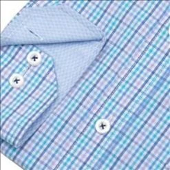 Gloweave Mens Essential Long Sleeve Shirt - Lilac -RM Williams Store 2027l lilac sml 1
