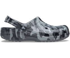 Crocs Classic Printed Camo Clog - Slate Grey