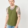 Superdry Mens Vintage Logo Embroidery Vest