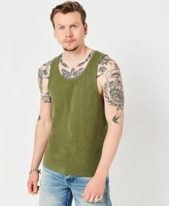 Superdry Mens Vintage Logo Embroidery Vest