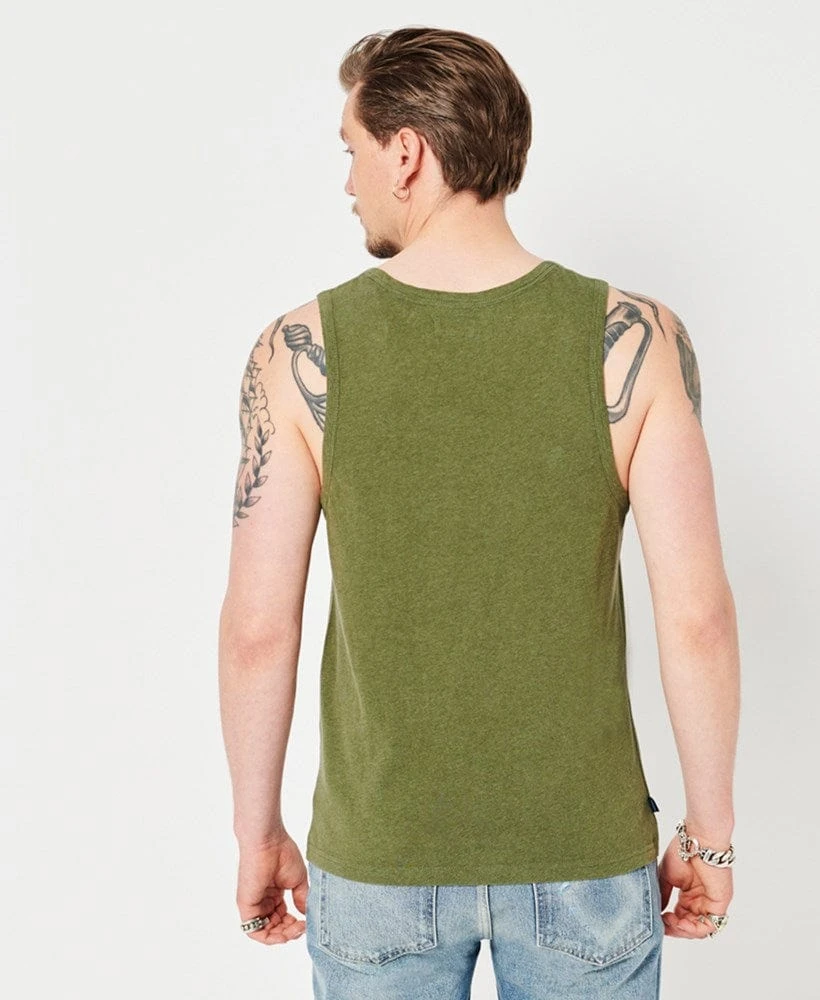 Superdry Mens Vintage Logo Embroidery Vest - Image 2