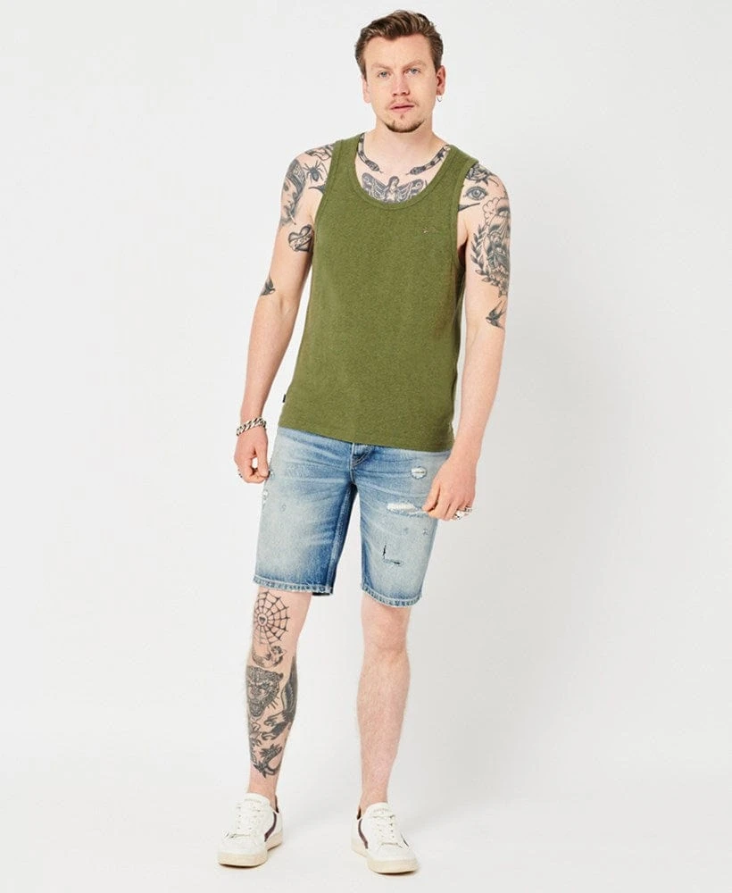 Superdry Mens Vintage Logo Embroidery Vest - Image 3