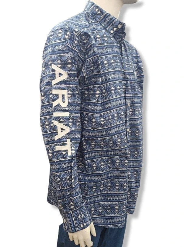 Ariat Mens Team Justin Classic Fit Shirt - Image 2