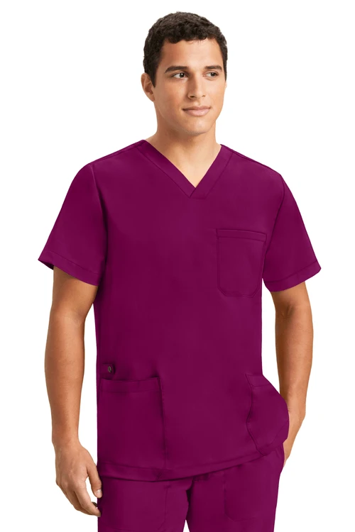 Skechers - Scrubs Purple Label Mens Jake Scrub Top - Image 6