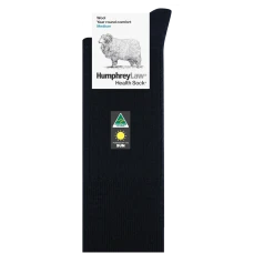 Humphrey Law 95% Wool Health Socks 7 Humphrey Law 95% Wool Health Socks -RM Williams Store 46C 009 1