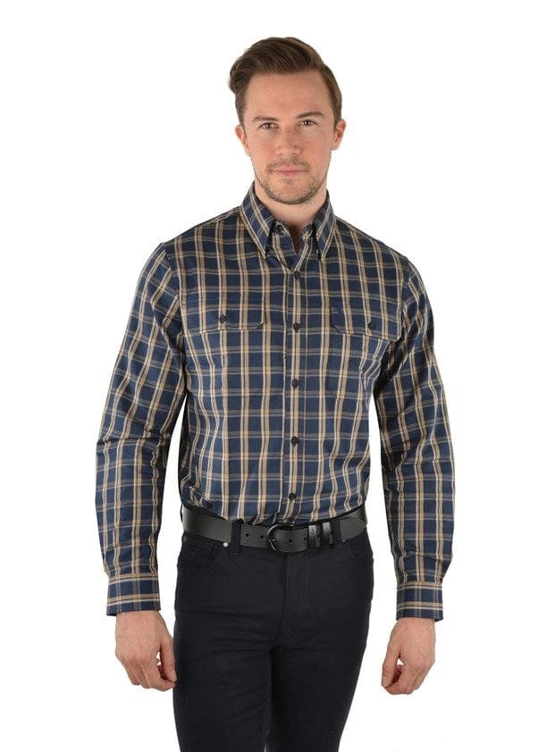 Thomas Cook Mens Cliff Check Double Pocket Shirt 1 Thomas Cook Mens Cliff Check Double Pocket Shirt