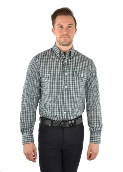 Thomas Cook Mens Thompson Check Double Pocket Shirt
