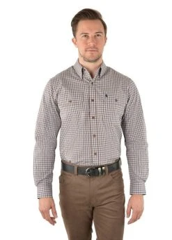Thomas Cook Mens Clarke Check Double Pocket Shirt