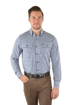 Thomas Cook Mens Sweeney Check Double Pocket Shirt