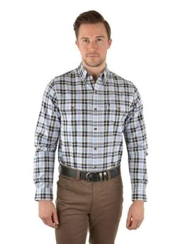 Thomas Cook Mens Kieran Check Double Pocket Shirt