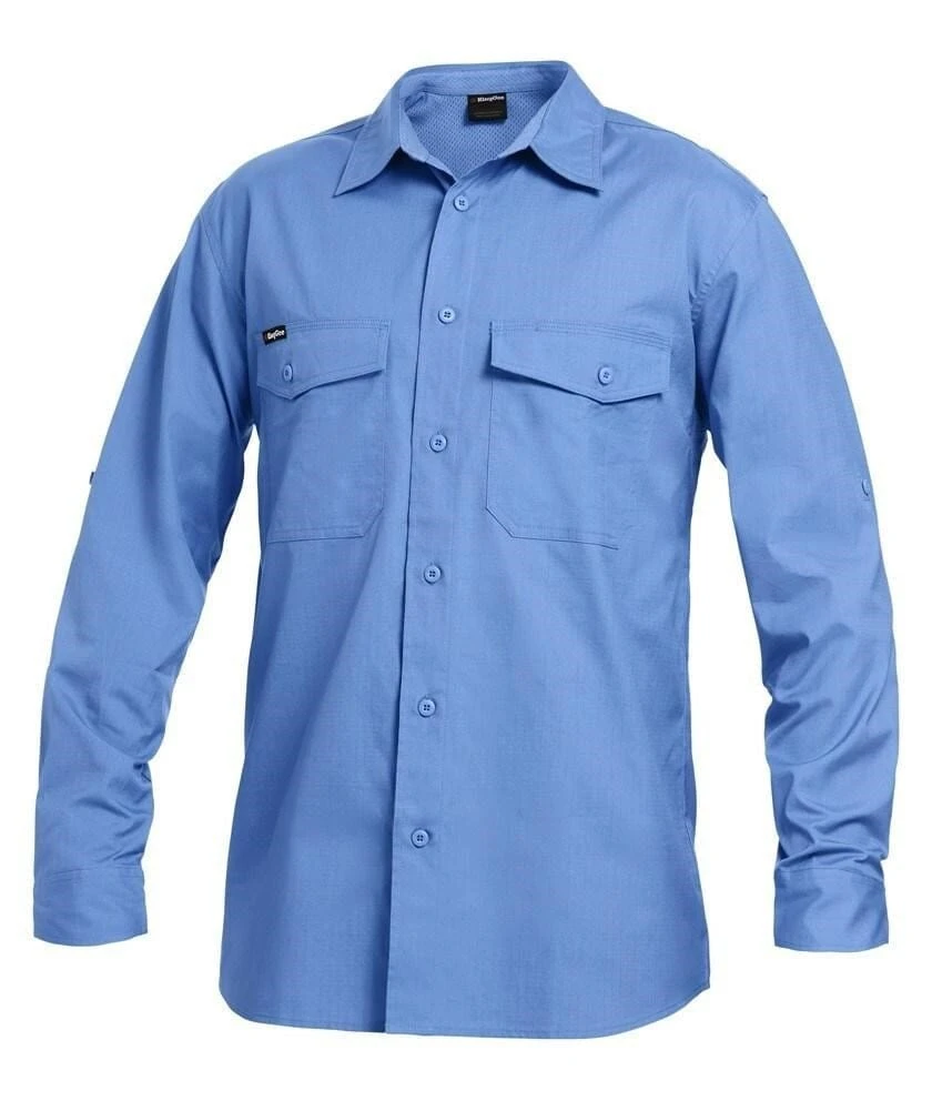 King Gee Workcool 2 Shirt Long Sleeve - Image 6