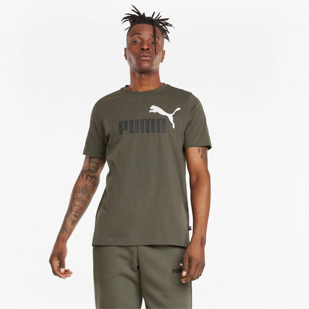 Puma Mens Essential 2 Colour Logo Tee 7 Puma Mens Essential 2 Colour Logo Tee - Image 7