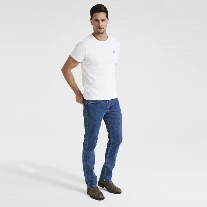 Levis 511 Slim Fit Workwear Jeans (Medium Stonewash) - Image 3