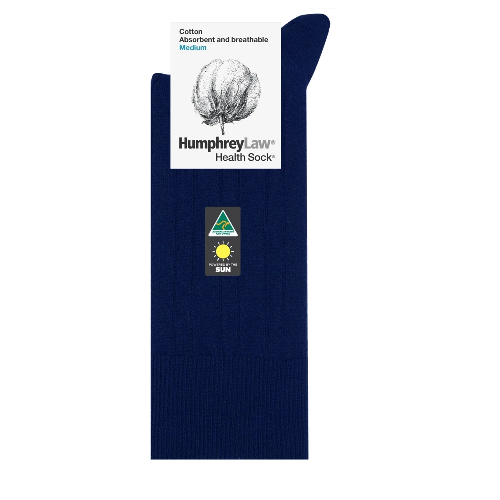 Humphrey Law Mens 95% Mercerised Cotton Health Sock 6 Humphrey Law Mens 95% Mercerised Cotton Health Sock - Image 6