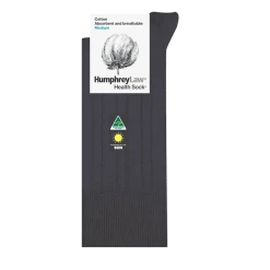 Humphrey Law Mens 95% Mercerised Cotton Health Sock 11 Humphrey Law Mens 95% Mercerised Cotton Health Sock -RM Williams Store 59C 088 1