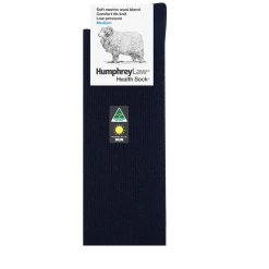 Humphrey Law Mens 60% Finer Merino Wool Ribbed Sock