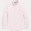 Ralph Lauren Mens Custom Fit Striped Oxford Shirt