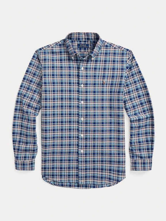 Ralph Lauren Mens Custom Fit Oxford Shirt 1 Ralph Lauren Mens Custom Fit Oxford Shirt