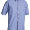 Bisley Chambray Shirt - Short Sleeve