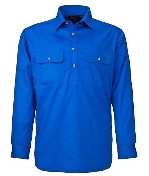 Ritemate Mens Pilbara Closed Front L/S Shirt - Image 3