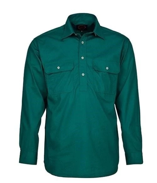 Ritemate Mens Pilbara Closed Front L/S Shirt - Image 6