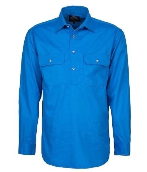 Ritemate Mens Pilbara Closed Front L/S Shirt - Image 7
