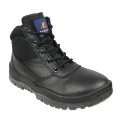 Mongrel 961020 Black ZipSider Boot