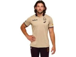 Asics Mens Brisbane Broncos Team Polo