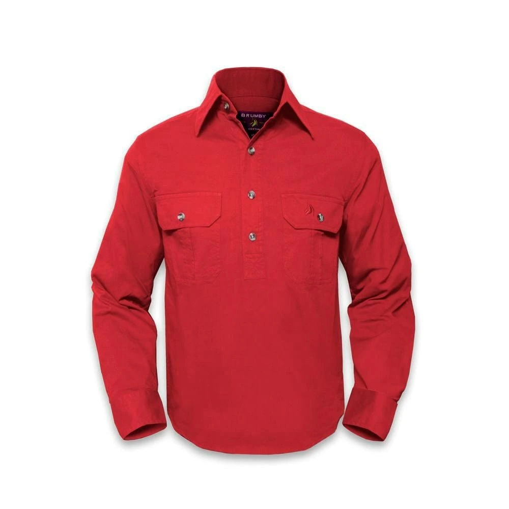 Brumby Closed Front Work Shirt - Image 4