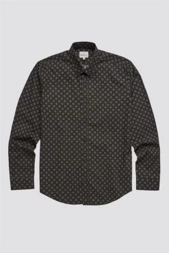 Ben Sherman Foulard Print Shirt - Black