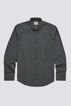 Ben Sherman Foulard Print Shirt - Sunflower