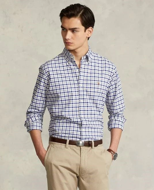 Ralph Lauren Mens Custom Fit Oxford Shirt 2 Ralph Lauren Mens Custom Fit Oxford Shirt - Image 2