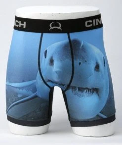 Cinch Mens 6 Inch Shark Boxer Briefs