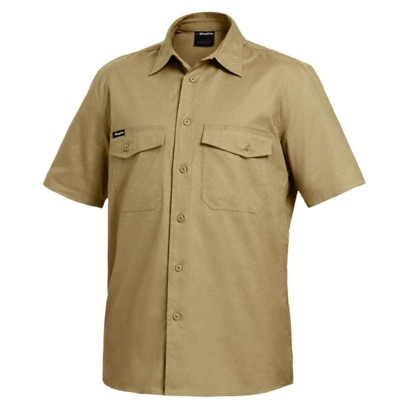 King Gee Workcool 2 Shirt Short Sleeve - Image 4