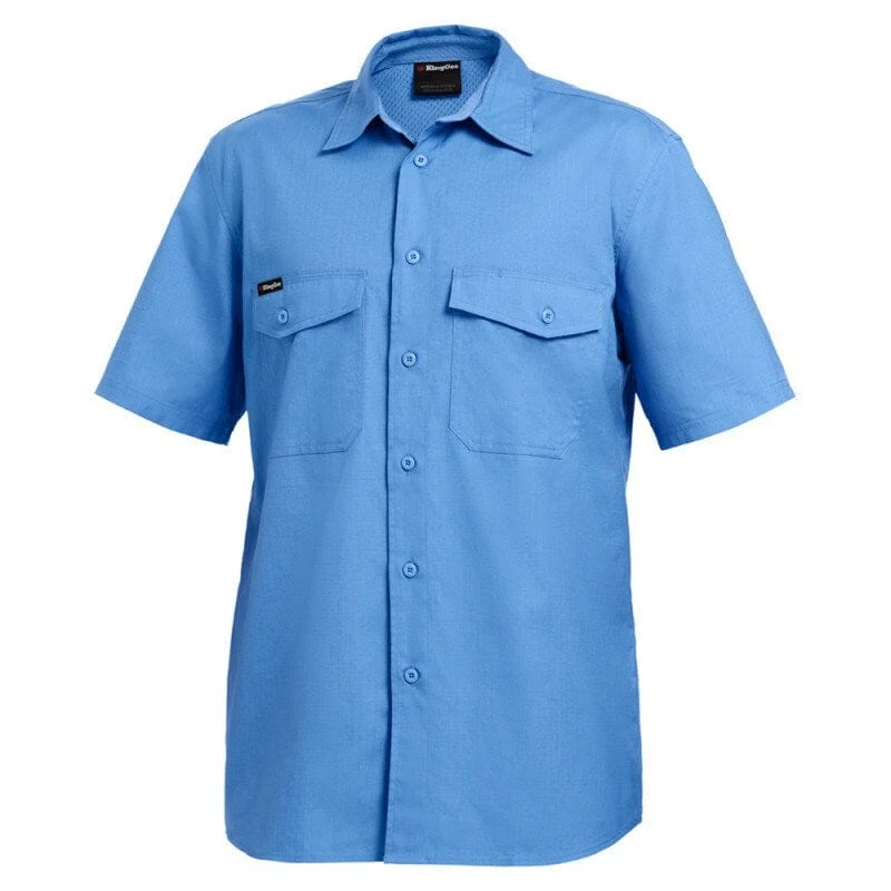 King Gee Workcool 2 Shirt Short Sleeve - Image 6