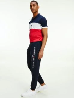 Tommy Hilfiger Mens Branded Leg Cotton Sweatpant