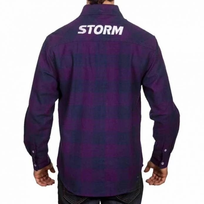 Ashtabula NRL Storm 'Lumberjack' Flannel Shirt - Image 2