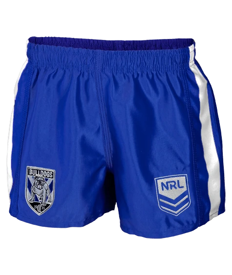 Authentica Bulldogs NRL Supporter Shorts