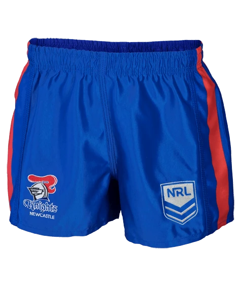 Authentica Knights NRL Supporter Shorts 1 Authentica Knights NRL Supporter Shorts