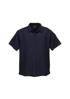 Biz Collection Mens Micro Waffle Polo Shirt -RM Williams Store Navy waffle