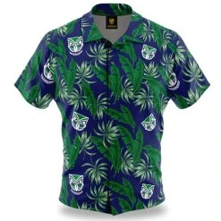 Ashtabula NRL 'Paradise' Hawaiian Shirt - Warriors