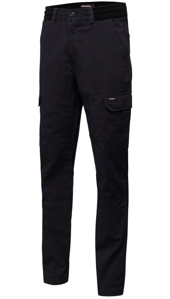 King Gee Rib Waist Comfort Pant 1 King Gee Rib Waist Comfort Pant